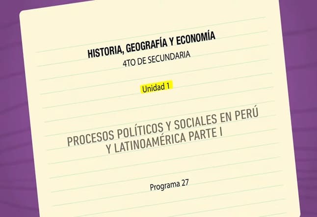 Capítulo N° 27 - Procesos Políticos y Sociales en el Perú y Latinoamérica I